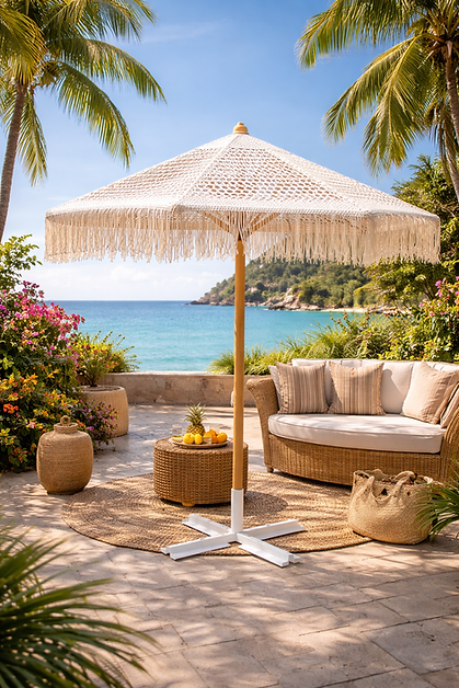 Macrame OutdoorUmbrella 2 Avcıoğlu Şemsiye (Umbrella)